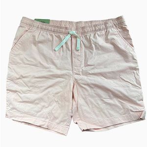 2/$15 Goodfellow drawstring shorts pink sz L NWT